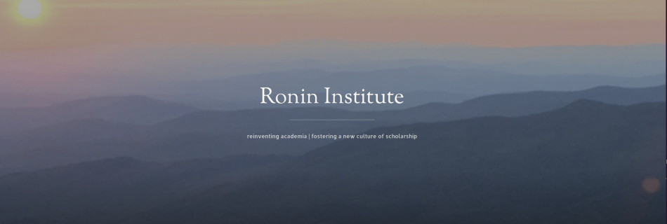 About the Ronin Institute – Ronin Institute